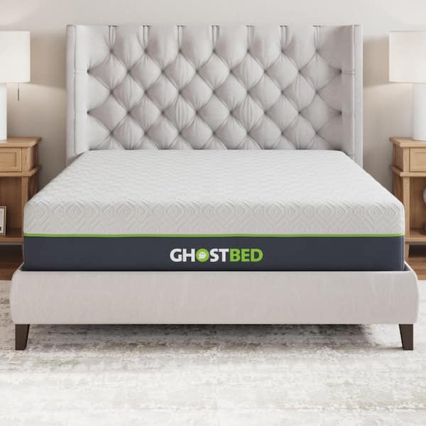 GHOSTBED Elegance by GB King Size Medium Firm Gel Memory Foam 12 inch Hybrid Cool to touch Mattress