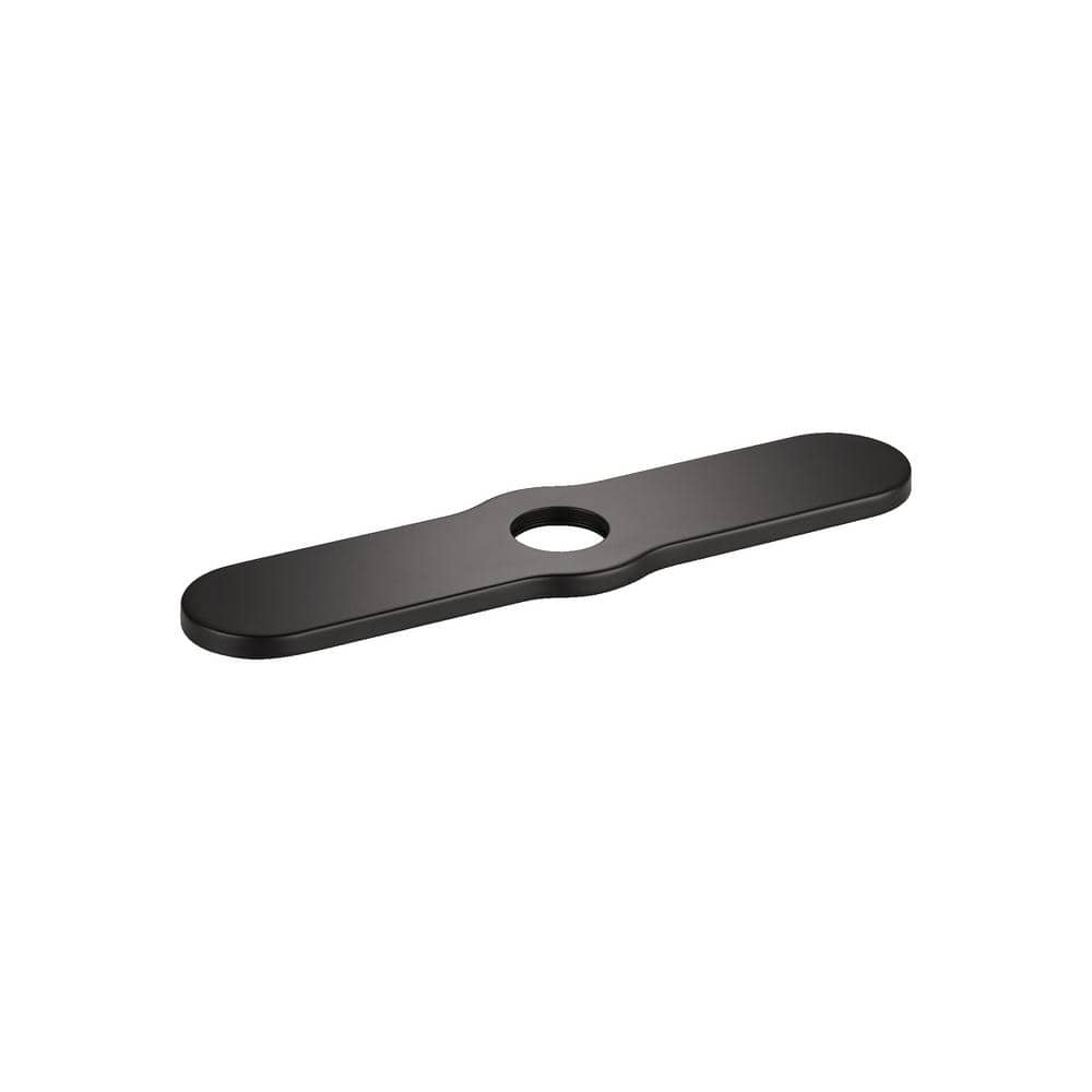 Hansgrohe Joleena 11 in. Base Plate in Matte Black