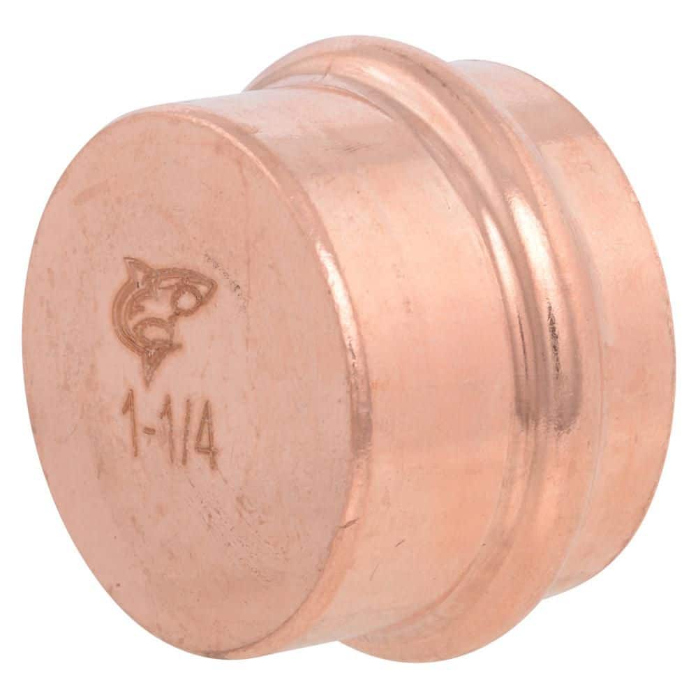 1-1/4 in. Copper Press End Cap (5-Pack) price history on PriceWatchPro
