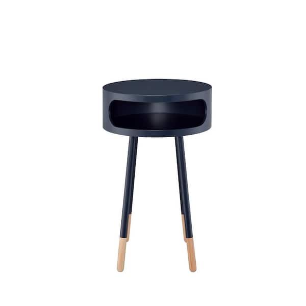 Acme Furniture Sonria Black and Natural End Table