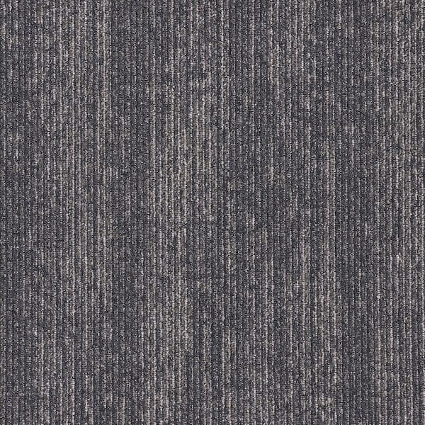 Mohawk 24 in. x 24 in. Textured Loop Carpet - Elite -Color Navy