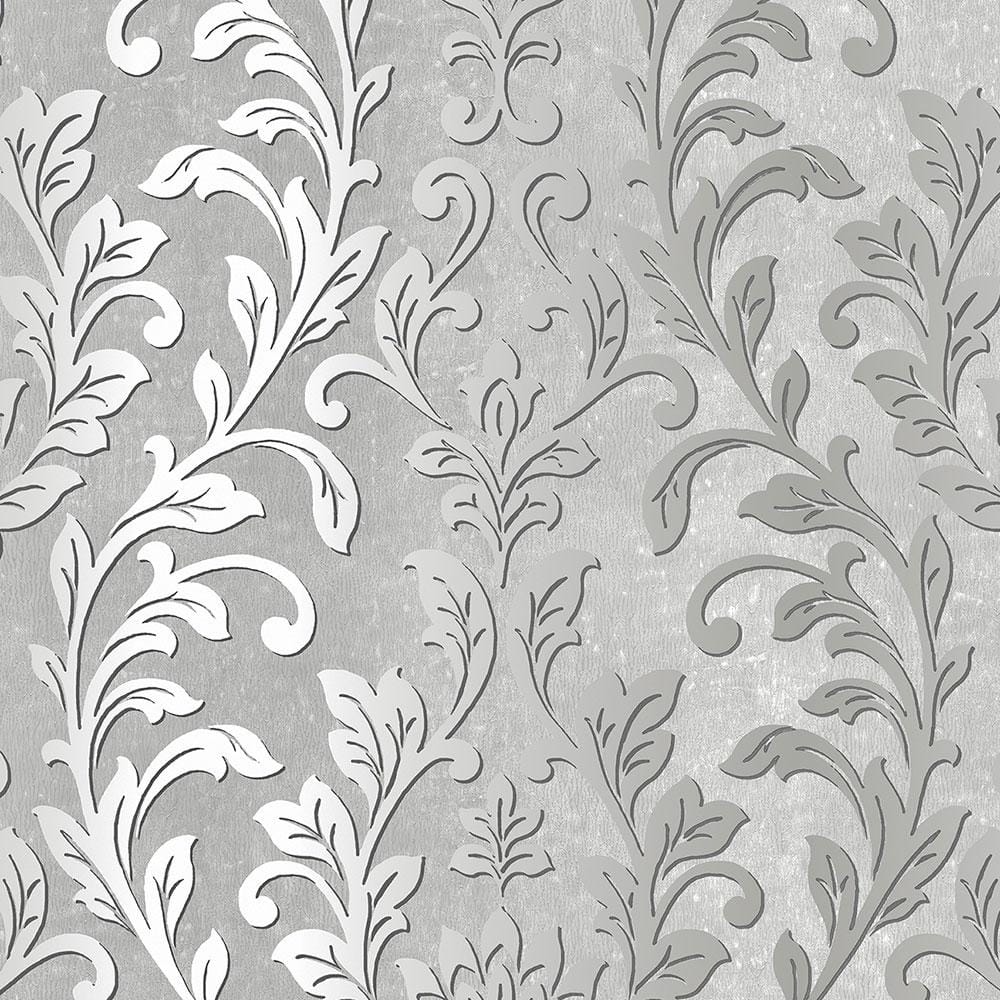 Norwall Striped Damask Vinyl Prepasted Wallpaper (Covers 56 sq. ft