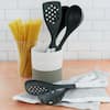 Oster Everwood 5 Piece Kitchen Nylon Tools Set BrownGray - Office