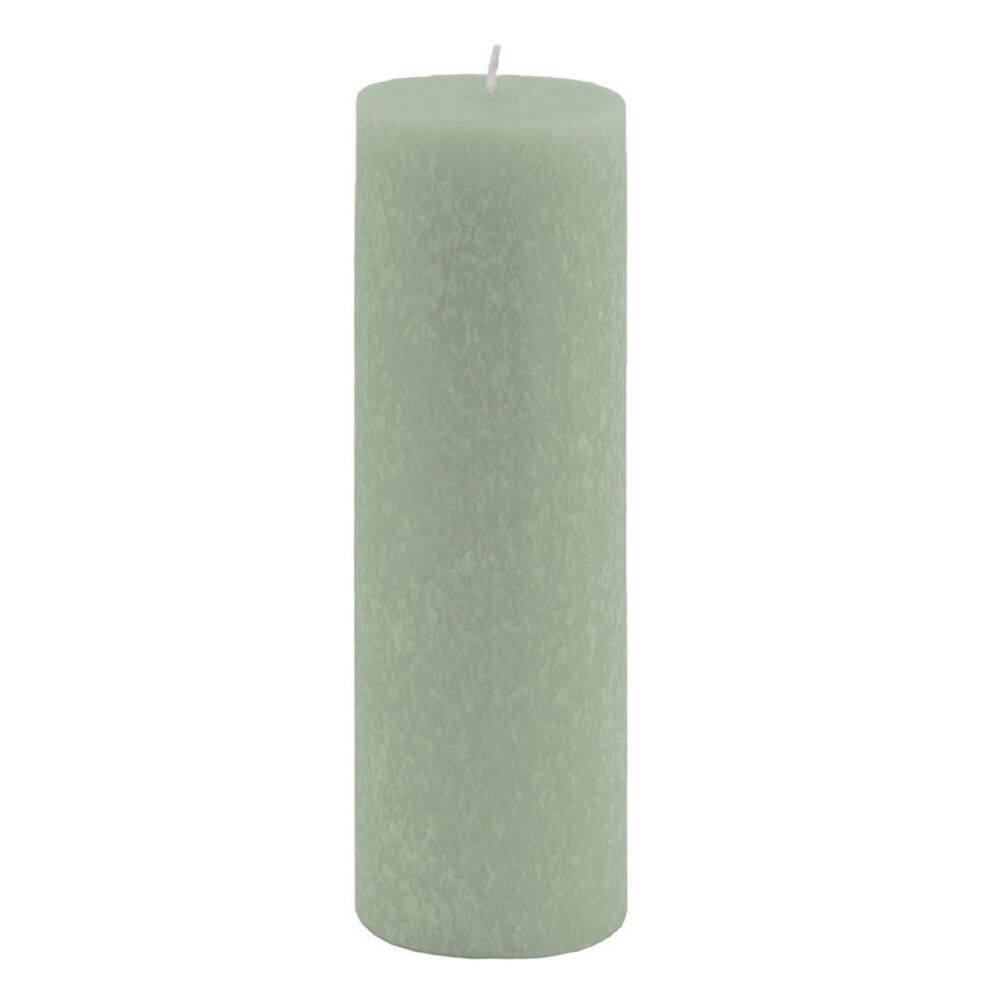3 in. x 9 in. Timberline Sage Green Unscented Pillar Candle price history on PriceWatchPro