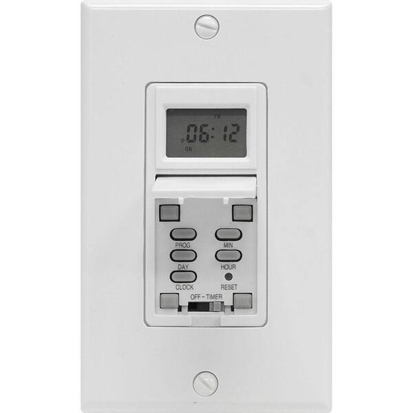 GE 15 Amp In-Wall Smart Digital Timer