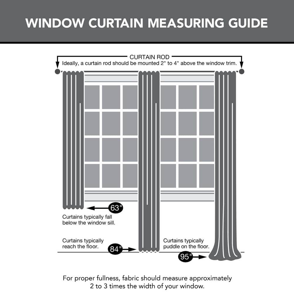 Stone Gray Blackout Tab Top Polyester Curtain Panel, 40x84