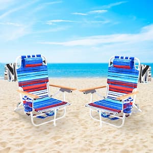 Beach chairs with pockets sale