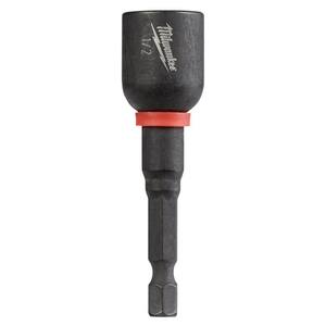 SHOCKWAVE Impact Duty 1/2 in. x 2-9/16 in. Alloy Steel Magnetic Nut Driver (1-Pack)