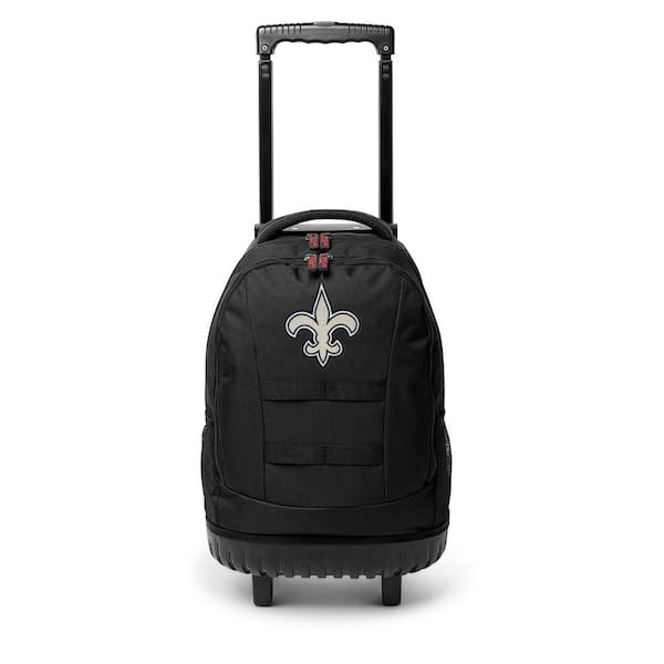 Mojo 23 in. New Orleans Saints Wheeled Tool Backpack
