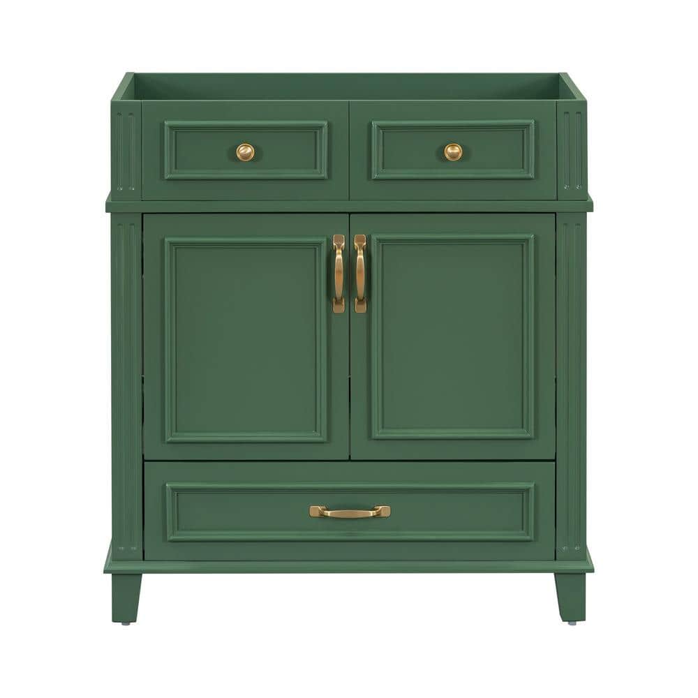 29.37 in. W x 17.87 in. D x 33.14 in. H Bath Vanity Cabinet without Top in 