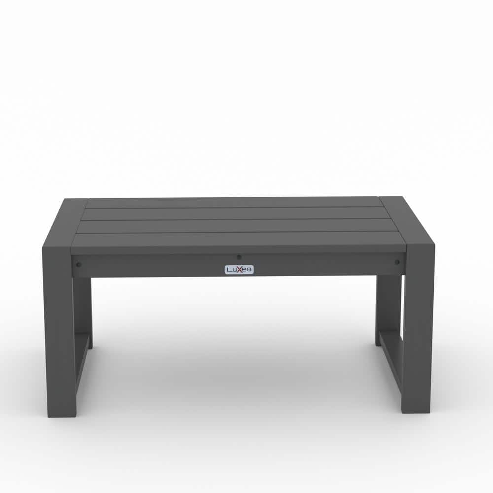 Malibu Gray HDPE 2-Person Outdoor Seating Set with Cushions