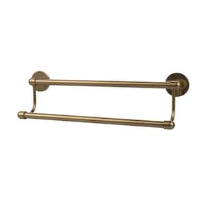 Tango Collection 24 in. Double Towel Bar in Brushed Bronze