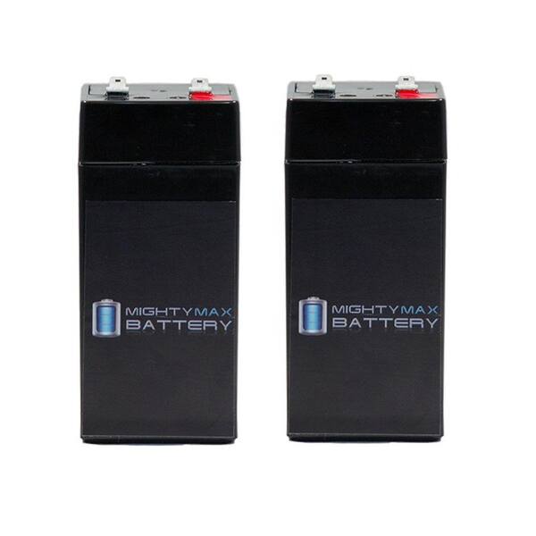 MIGHTY MAX BATTERY 4 Volt 4.5 Ah SLA Replacement Battery for Alexander MB5541-2 Pack