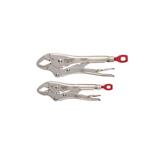 7 in. and 10 in. Curve Torque Lock Locking Pliers Set (2-Piece)