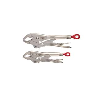 Milwaukee 48-22-3409 9 in. TORQUE LOCK Long Nose Locking Pliers with  Durable Grip