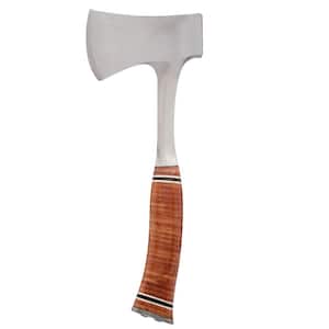 14 in. Sportsman's Axe with Leather Grip Handle