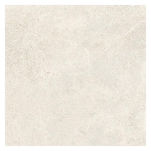 Italian Metalia Porcelain 24 in. x 24 in. x 9mm Flooring and Wall Tile - Ivory (4 PCS, 16 sq. ft.)