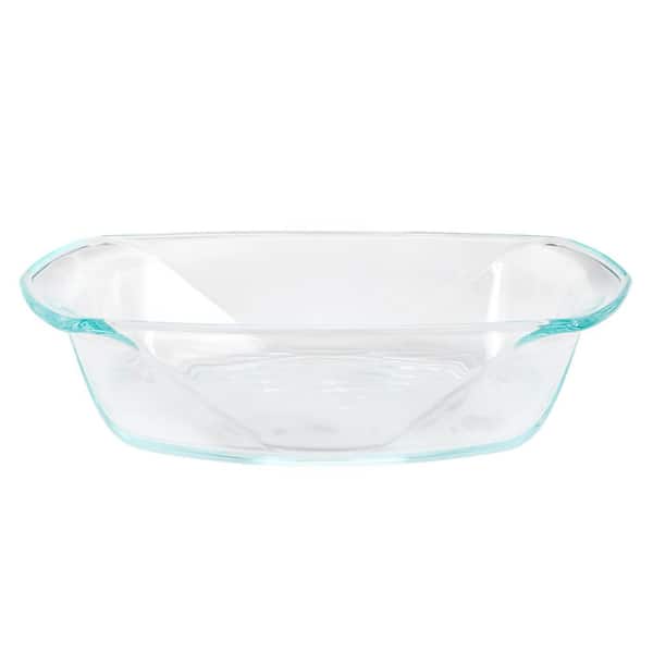 Carnegie Hill 12.6 inch x 8.3 Inch x 2.8 Inch Tempered Glass Lasagna Pan with Built-in Handles