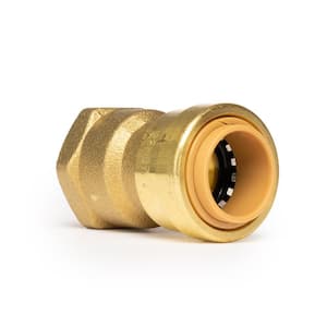 1/2 in. Push-to-Connect x FIP Brass Adapter Fitting