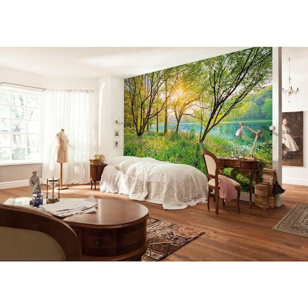 Komar 145 in. x 100 in. Spring Lake Wall Mural