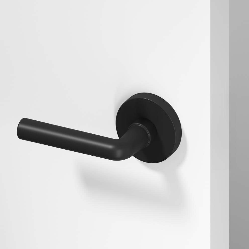 Arc Metal Matte Black Dummy Door Handle with Round Rosette price history on PriceWatchPro