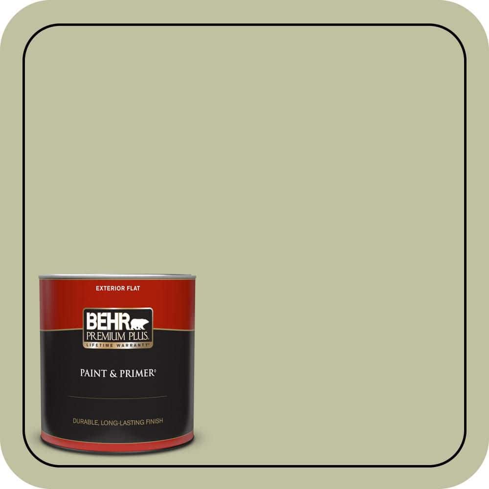 1 qt. #S370-3 Sage Brush Flat Exterior Paint & Primer price history on PriceWatchPro