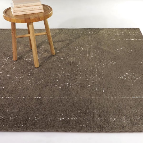 Nomad Brown 8 ft. x 10 ft. Moroccan Area Rug