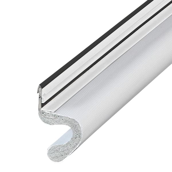 M-D Building Products 1 in. x 8 ft. White Vinyl Clad Weatherstrip