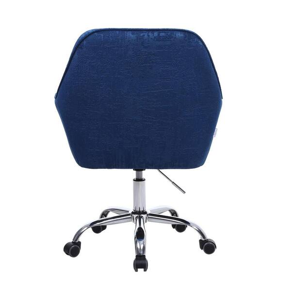 Boyel Living Blue Velvet Swivel With Arm Office Desk Chair Modern Accent Wf Hfsn 110b Boyel Living Blue Velvet Swivel With, Modern Desk Chairs With Arms