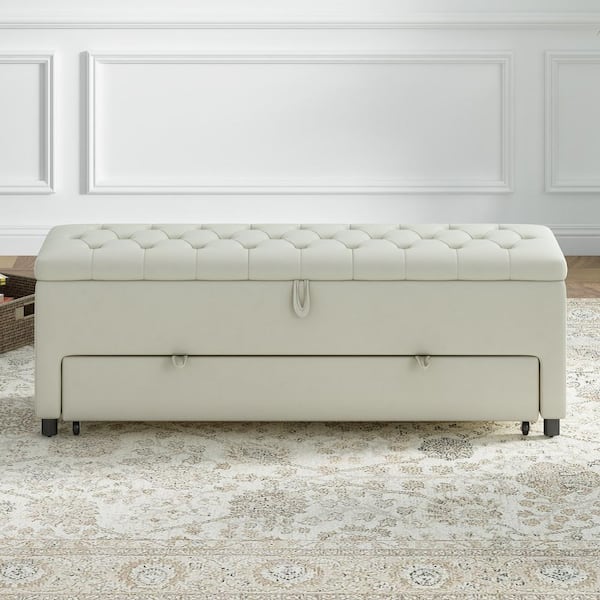 Edward : Deep Small Footstool - Footstools & More