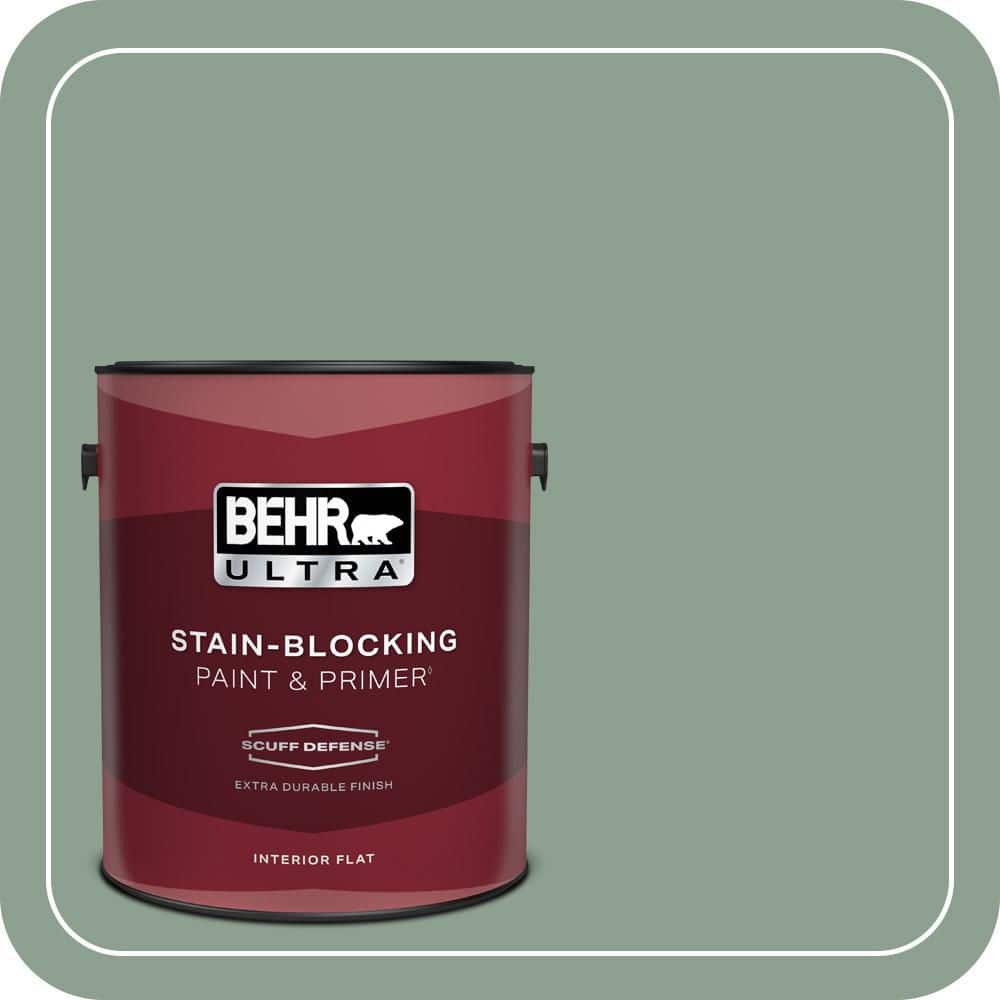 1 gal. #ECC-52-3 Hillside View Extra Durable Flat Interior Paint & Primer price history on PriceWatchPro