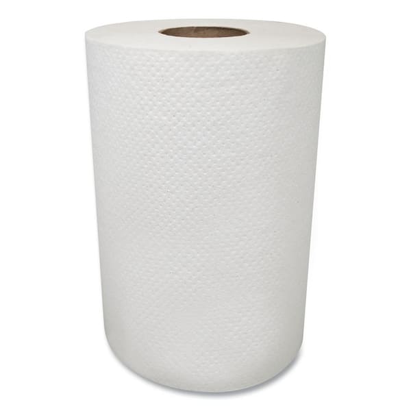 Morcon Tissue Morsoft Universal Roll Towels, Paper, White, 7.8 x 600 ft,  12 Rolls/Carton