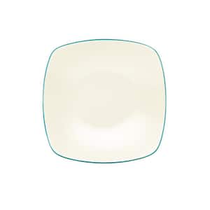 Colorwave Turquoise Stoneware Square Platter 11-3/4 in.