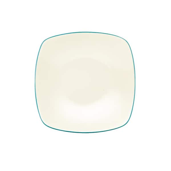 Noritake Colorwave Turquoise Stoneware Square Platter 11-3/4 in.