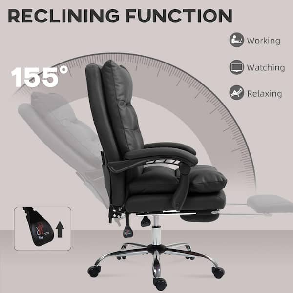 Vinsetto Massage Office Chair, Computer Desk Chair, Heated