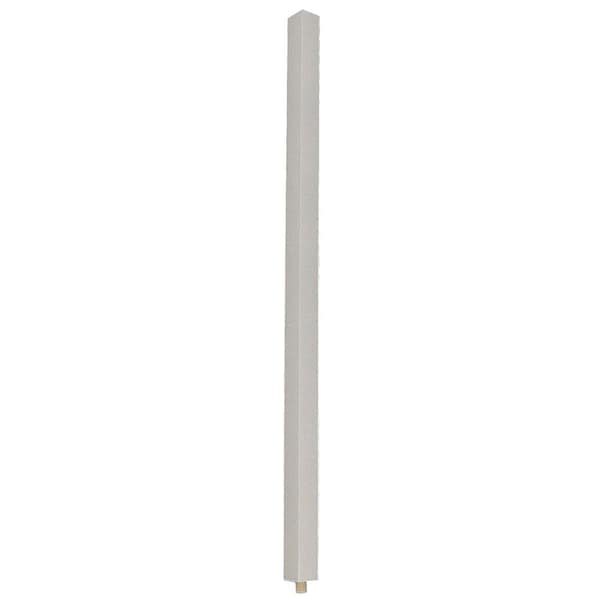 EVERMARK Stair Parts 43 in. x 1-3/4 in. Primed Full Square Craftsman Wood Baluster for Stair Remodel