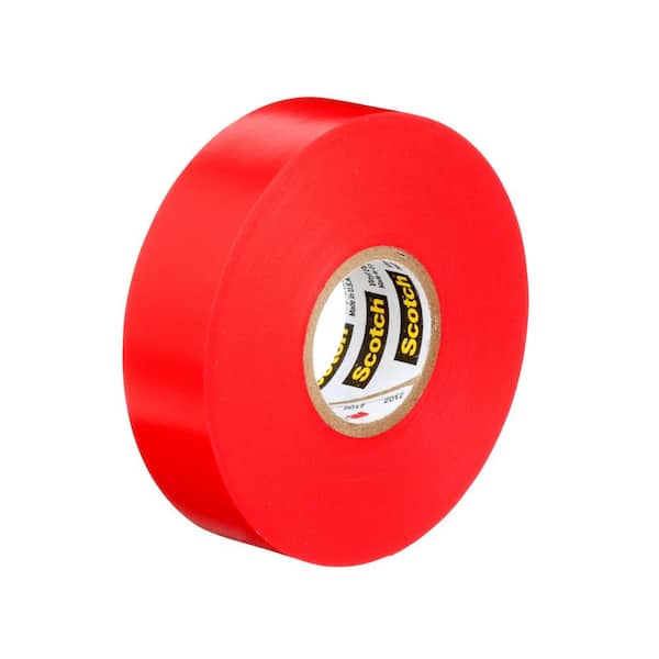 Scotch 0.75 in. x 66 ft. x 7 mil #35 Electrical Tape, White 10828-DL-2W -  The Home Depot