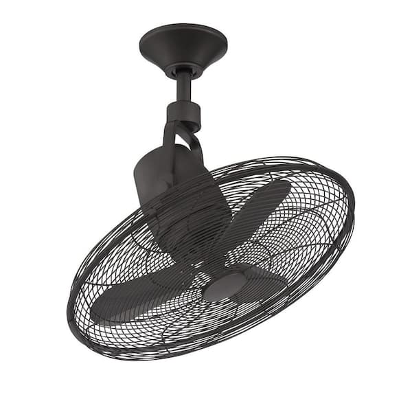 Home Decorators Collection Bentley III 22 in. Indoor/Outdoor Natural Iron Oscillating  Ceiling Fan with Remote Control AL14-22-NI - The Home Depot