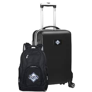 Tampa Bay Rays Deluxe 2-Piece Backpack and Carry-On Set