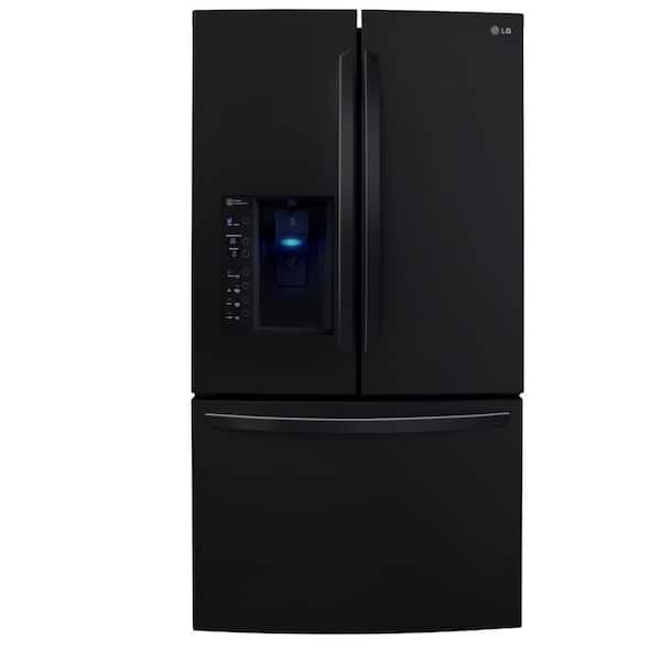 LG 30.7 cu. ft. French Door Refrigerator in Black, ENERGY STAR