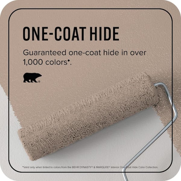 BEHR MARQUEE 1 Qt. #N190-4 Rugged Tan One-Coat Hide Matte Interior
