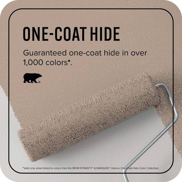 BEHR MARQUEE 1 qt. #N190-4 Rugged Tan One-Coat Hide Eggshell