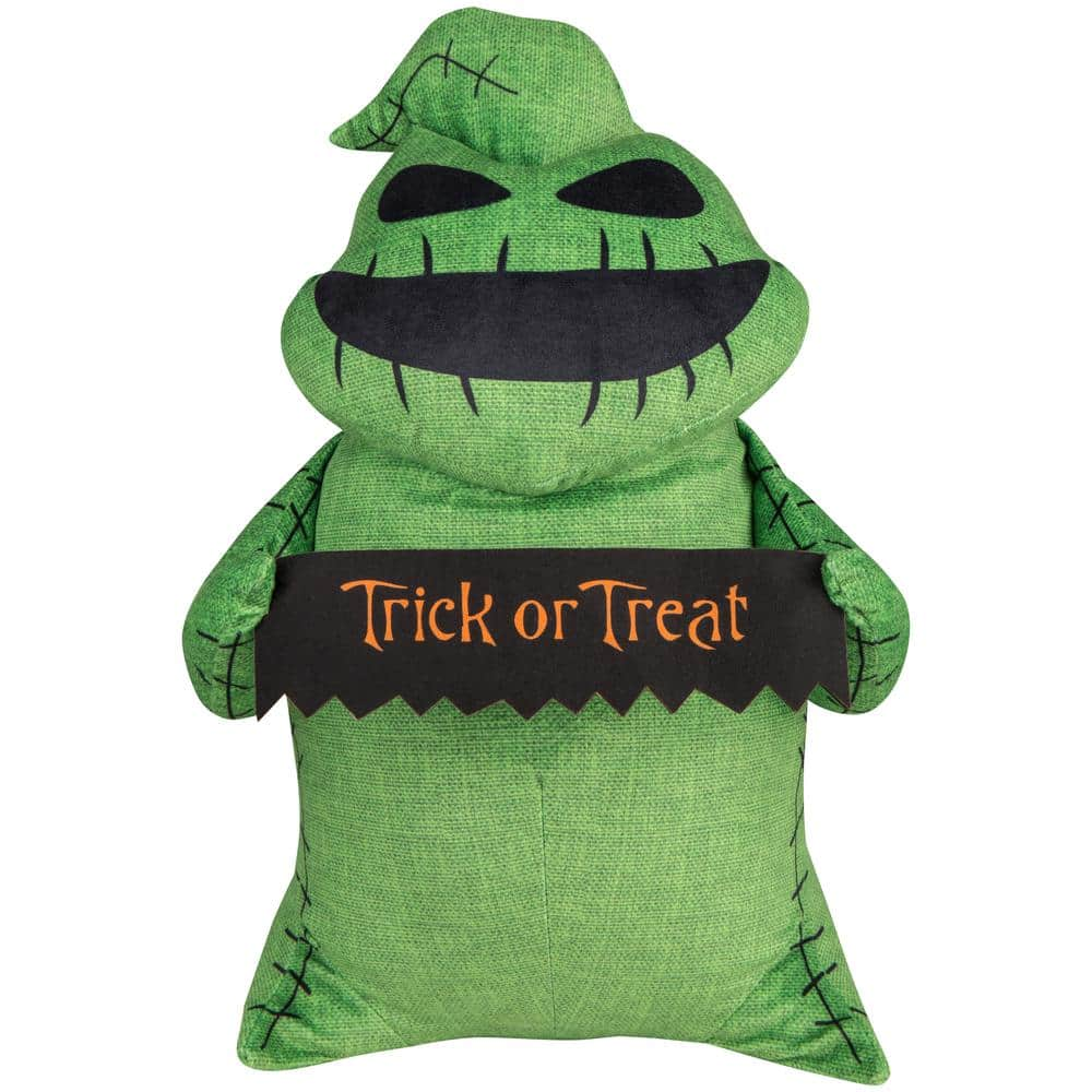 Disney 18 in. Oogie Boogie Standing Halloween Greeter Holiday Decor Sculpture