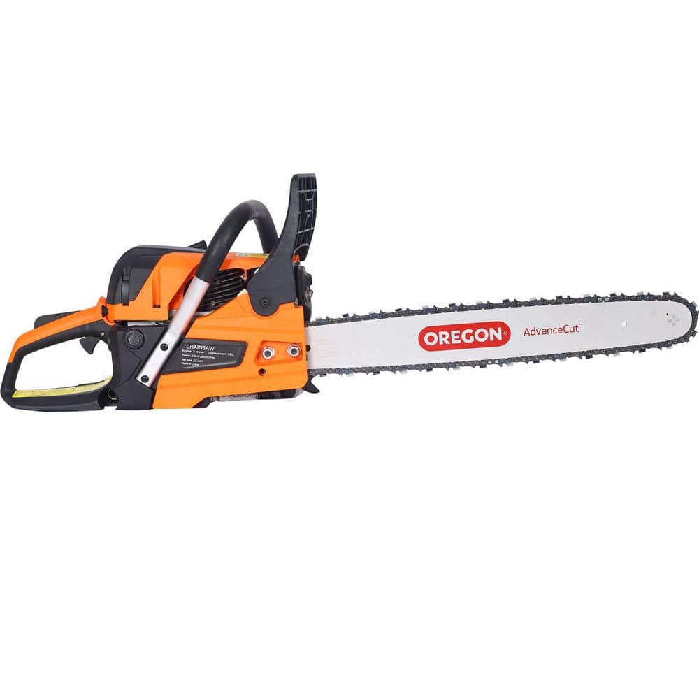 Orange 52 cc 2-Cycle Gasoline Chain Saw with 20 in. OREGON Bar for Wood Cutting, EPA Compliant price history on PriceWatchPro
