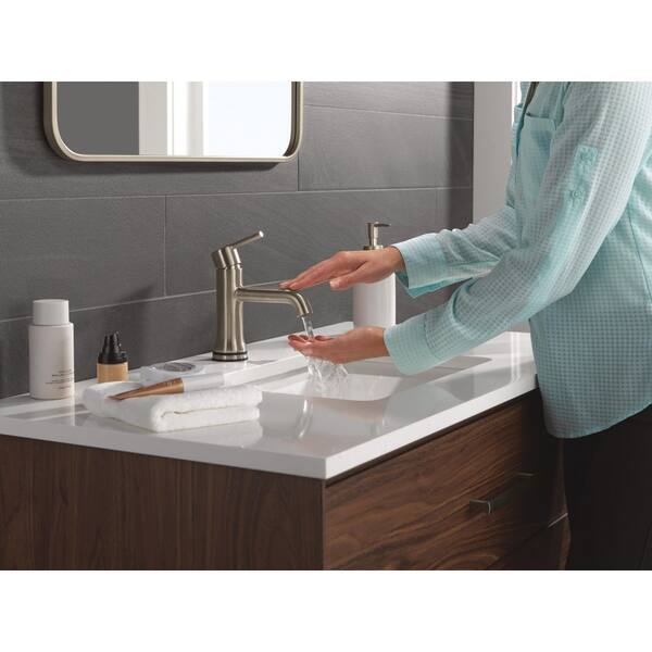 Delta Trinsic Touch2O Single Handle Single Hole Bathroom Faucet