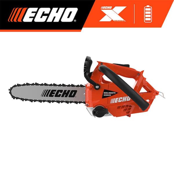 ECHO 56V 12 in. X Series Brushless Cordless Battery Top Handle Chainsaw with SpeedCut Nano 80TXL Cutting System (Tool Only)