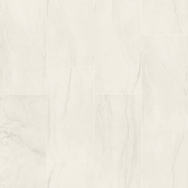 Alexandra White 12 in. x 24 in. Matte Porcelain Marble Look Floor and Wall Tile (16 sq. ft./Case) Alexandra White 12 in. x 24 in. Matte Porcelain Marble Look Floor and Wall Tile (16 sq. ft./Case)