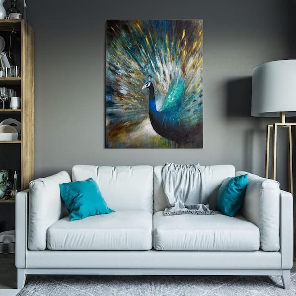 30x40 Canvas Print, Floating Natural Frame - Canvas On Demand®