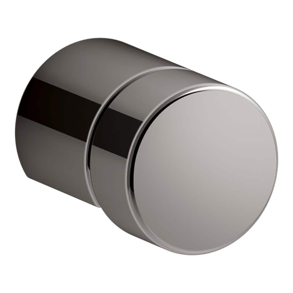 KOHLER 0.75 in. Vibrant Titanium Composed Cabinet Knob