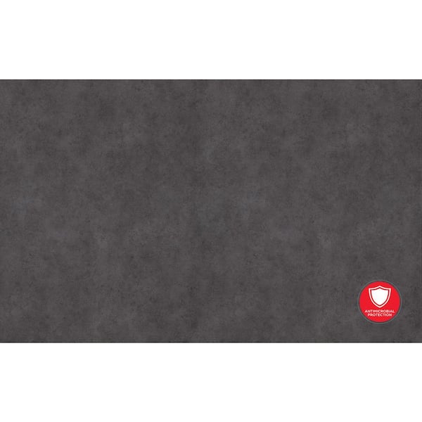 Wilsonart 2 in. x 3 in. Laminate Sheet Sample in Salentina Nero with HD Glaze Finish
